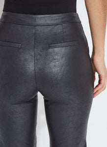 Lysse Foiled Leather Pants