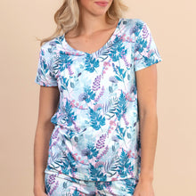 Load image into Gallery viewer, NEW! Amanda Blu Forest Flowers Pajama Top
