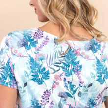 Load image into Gallery viewer, NEW! Amanda Blu Forest Flowers Pajama Top
