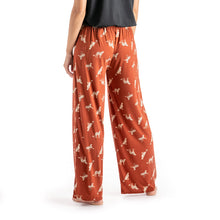 Load image into Gallery viewer, Hello Mello Lounge Pants Cheetah Rust
