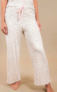 Amanda Blu Taupe Leopard Pajama Pants