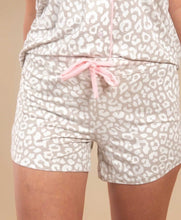Load image into Gallery viewer, Amanda Blu Taupe Leopard Pajama Shorts

