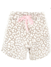 Load image into Gallery viewer, Amanda Blu Taupe Leopard Pajama Shorts
