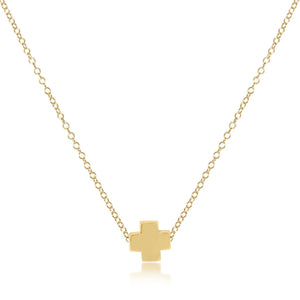 Enewton Signature Cross Gold