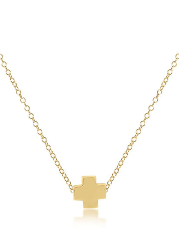 Enewton Signature Cross Gold