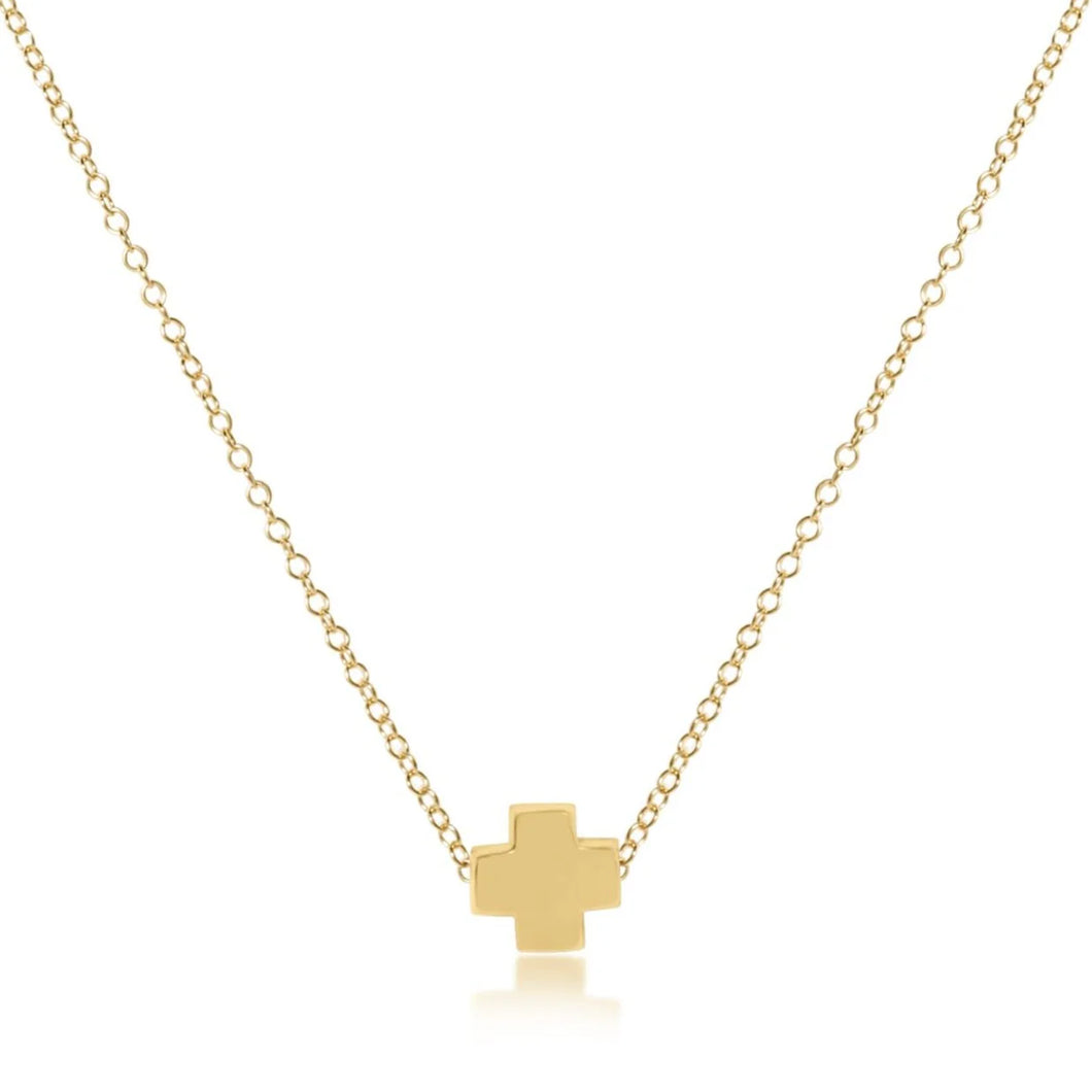 Enewton Signature Cross Gold