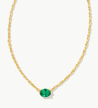 Load image into Gallery viewer, Kendra Scott Cailin Pendant Necklace Green
