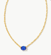 Load image into Gallery viewer, Kendra Scott Cailin Pendant Necklace Blue
