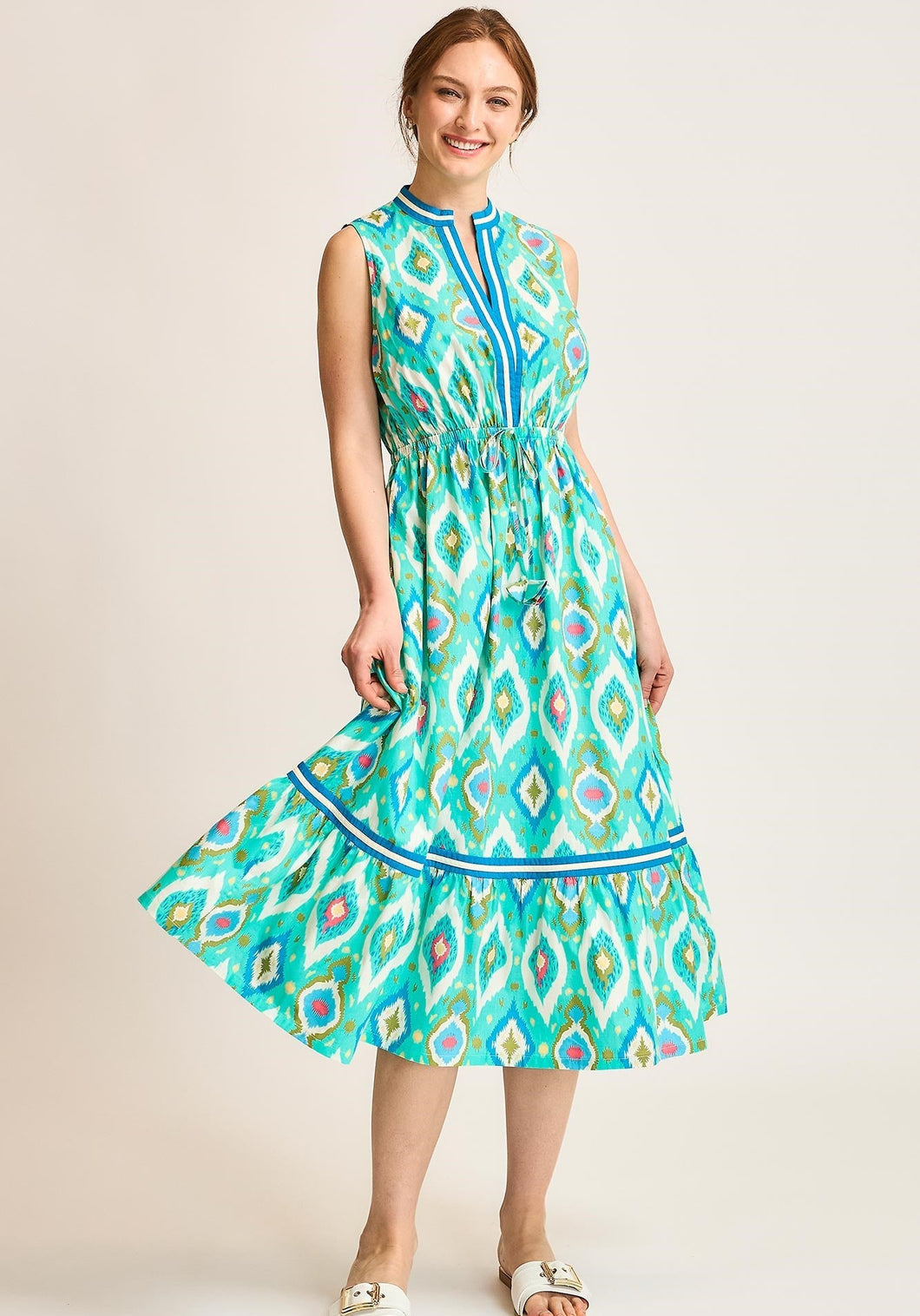 Umgee Aztec Print Dress