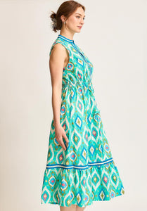 Umgee Aztec Print Dress