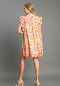 Umgee Boho Mini Dress