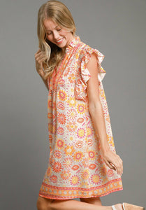 Umgee Boho Mini Dress