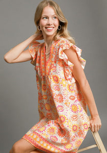 Umgee Boho Mini Dress