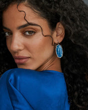 Load image into Gallery viewer, Kendra Scott Elle Bamboo Form Drop Ear Indigo
