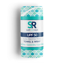 Load image into Gallery viewer, Salt N Rays Towel &amp; Wrap Mermaiden
