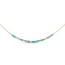 Load image into Gallery viewer, Dot &amp; Dash Morse Code Soul Sister Necklace
