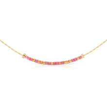 Load image into Gallery viewer, Dot &amp; Dash Morse Code Swiftie Necklace
