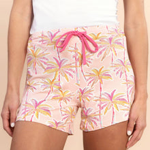 Load image into Gallery viewer, NEW! Amanda Blu Pink Palm Pajama Shorts
