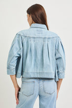 Load image into Gallery viewer, Risen Flowy Denim Jacket
