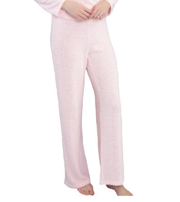 Amanda Blu Cozy Knit Pants Pale Pink