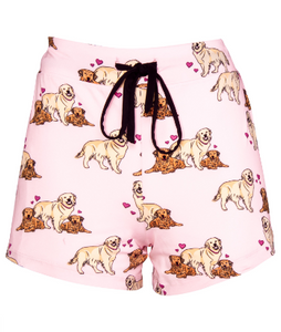 Amanda Blu Puppy Love Pajama Shorts