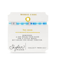 Load image into Gallery viewer, Stia Boy Mom Morse Code Bracelet
