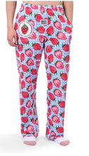 Load image into Gallery viewer, NEW! Brief Insanity Strawberry Pajama Pants
