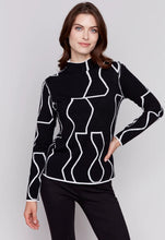 Load image into Gallery viewer, Charlie B Reversible Mock Neck Sweater
