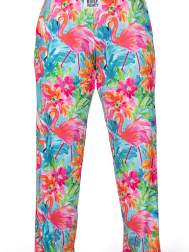 Brief Insanity Pastel Flamingo Pajama Pants