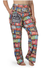Load image into Gallery viewer, Brief Insanity Just One More Chapter Pajama Pants
