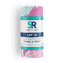 Load image into Gallery viewer, Salt N Rays Towel &amp; Wrap Whale's Tail
