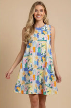 Load image into Gallery viewer, Pinch Patchwork Print Dress
