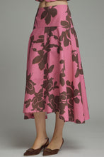 Load image into Gallery viewer, Entro Floral Midi Skirt
