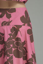 Load image into Gallery viewer, Entro Floral Midi Skirt
