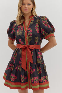 Entro Ruffle Mini Dress