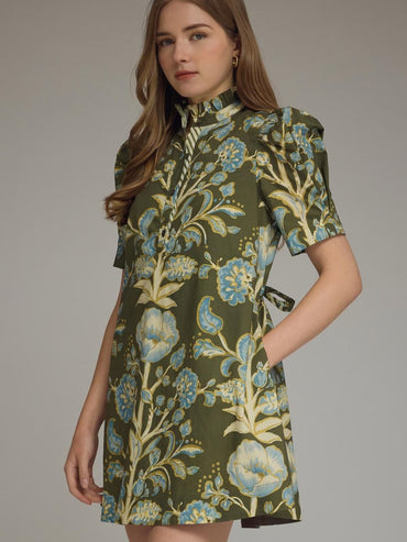 Entro Floral Mini Dress