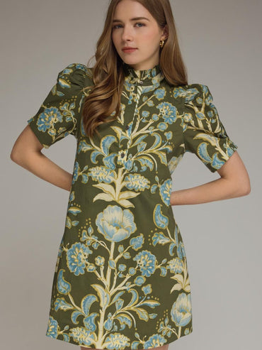 Entro Floral Mini Dress