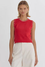 Load image into Gallery viewer, Entro Pearl Sleeveless Top
