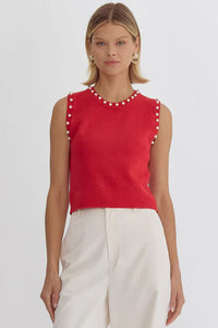 Entro Pearl Sleeveless Top