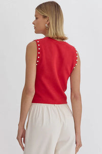 Entro Pearl Sleeveless Top