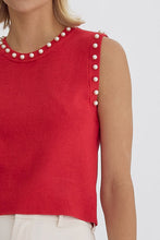 Load image into Gallery viewer, Entro Pearl Sleeveless Top
