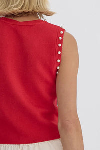 Entro Pearl Sleeveless Top