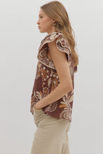 Load image into Gallery viewer, Entro Flutter Sleeve Top
