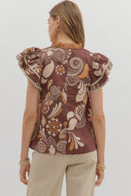 Load image into Gallery viewer, Entro Flutter Sleeve Top
