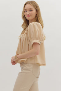 Entro Pleated Top