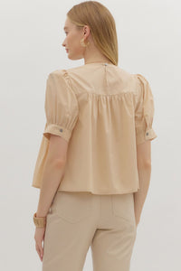 Entro Pleated Top