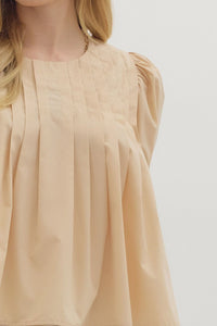 Entro Pleated Top