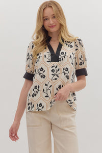 Entro Floral Top