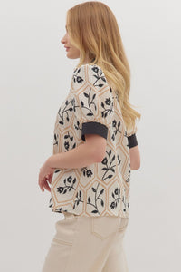 Entro Floral Top
