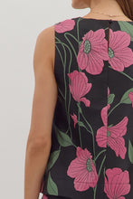 Load image into Gallery viewer, Entro Floral Sleeveless Top
